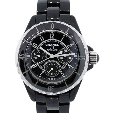 chanel j12 automatic black|chanel j12 automatic chronograph.